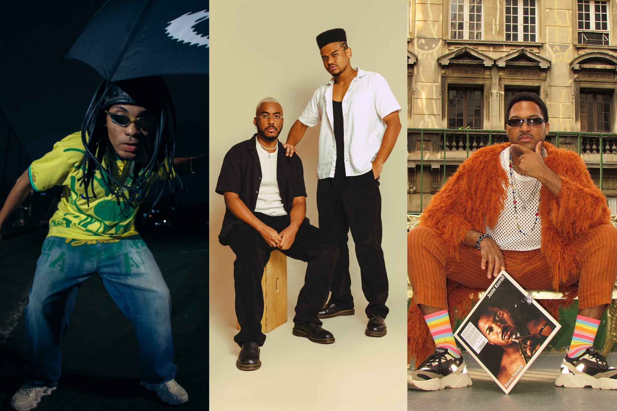 DJs Deekapz e Caio Prince e Josiel Konrad com Jazz Proibidão fazem